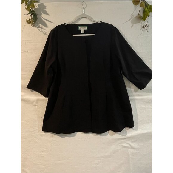 Tomorrow's Mother Black Maternity Jacket XL - Stylish & Comfortable - Picture 1 of 13